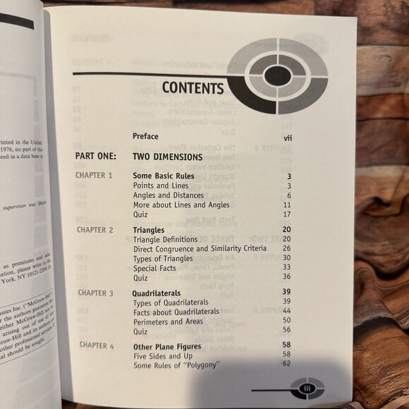 Geometry DeMYSTiFieD Self-Teaching Guide Stan Gibilisco Math Textbook Learn - Picture 8 of 9